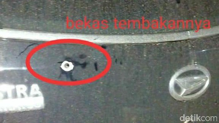 Mobil Poltak Pasaribu dkk ditembak Ipda OS