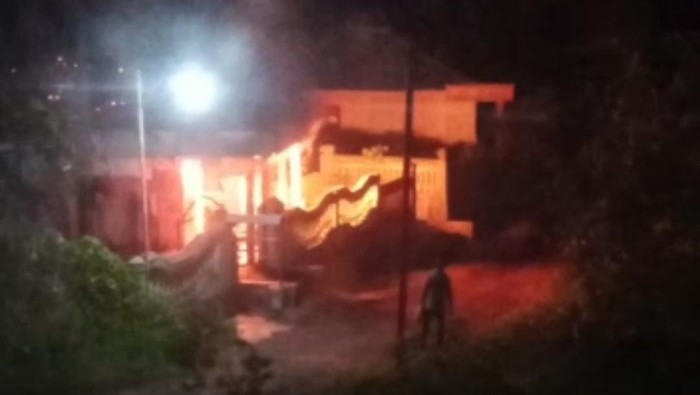 odgj bakar rumah di blitar