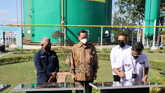 Peresmian PLTBg/Dok PTPN