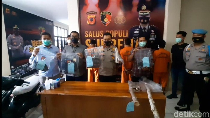 Polisi menetapkan 5 tersangka pengeroyokan pria di Tasik