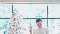 Terlihat pohon Natal yang sudah ada di kediaman mereka. Foto: Instagram