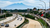 Depok-Antasari (JC Krukut: 2,6 km). Andhika Prasetia/detikcom.
