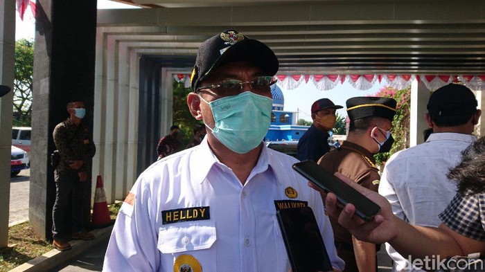 Wali Kota Cilegon, Helldy Agustian. (M Iqbal/detikcom)