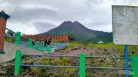 Banker Kaliadem dengan view gunung yang cantik.