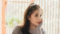 Ia berterima kasih kepada TC Candler karena sudah menjadikannya kandidat perempuan cantik dunia. Foto: Instagram Agatha Chelsea