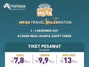 Akhir Tahun, Berikut Paket Liburan dan Tiket Pesawatnya
