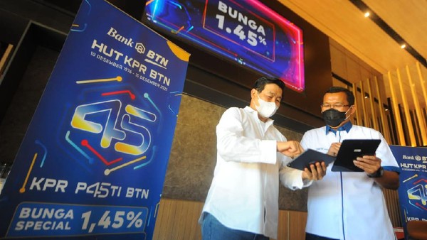 Asyik, BTN Punya Program Bunga 1,45% di HUT KPR Ke-45