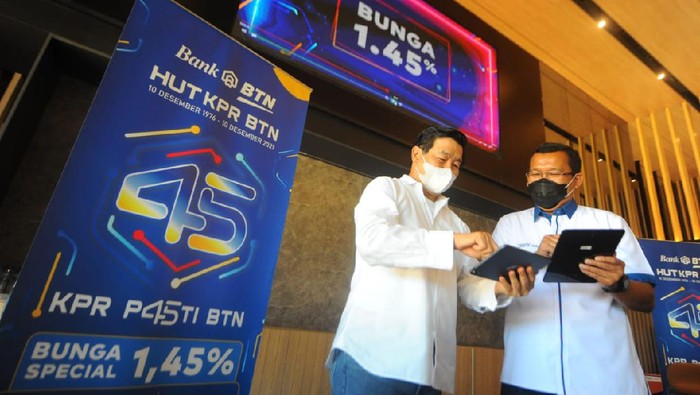 Asyik, BTN Punya Program Bunga 1,45% di HUT KPR Ke-45 Menyambut HUT KPR ke 45, BTN punya program spesial suku bunga khusus 1,45% untuk masyarakat yang mengambil KPR Platinum di hari jadi KPR ke-45.
