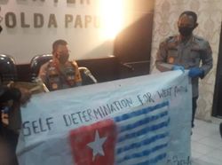 4 Fakta Polisi Usut Kibaran Bendera Bintang Kejora