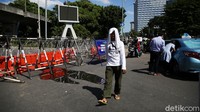 Dirlantas Polda Metro Jaya, Kombes Sambodo Purnomo Yogo mengatakan, penutupan sejumlah titik kawasan Monas dan Patung Kuda.
