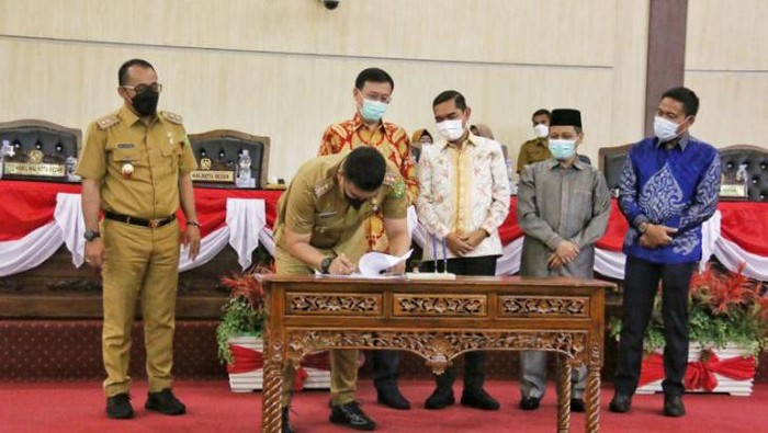 DPRD-Pemko Medan sepakati APBD Medan 2022 Rp 6,37 triliun (Antara)