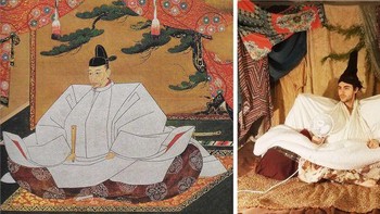 Mereplikasi lukisan Toyotomi Hideyoshi. Foto: Reddit.com/GettyMuseumChallenge/