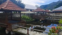Foto: detikFood / Yenny Mustika SariWarung lesehan bernama Balamo Sembalun. Menurut Rozak pemanu detikFood selama di Sembalun, warung lesehan ini yang pertama kali muncul di Sembalun. 