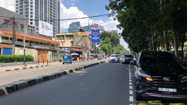 Massa Reuni 212 di Beberapa Titik Sudah Bubar, Lalin di MH Thamrin Lancar, Kamis (2/12/2021)