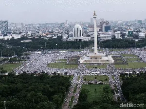 Melihat Lagi Aksi Reuni 212, Berawal Melawan Ahok hingga Jadi Agenda Tahunan