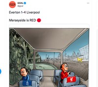 Meme Liverpool Everton