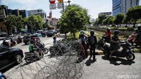 Penutupan jalan untuk mengantisipasi kegiatan Reuni 212.