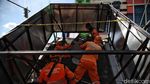 Pos Lantas PGC Jaktim Mulai Dievakuasi Usai Diseruduk Bus TransJ