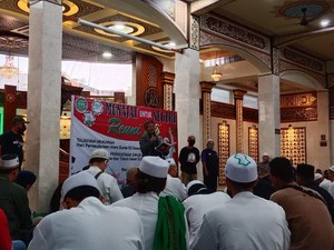 Massa Reuni 212 di Medan Tuntut Habib Rizieq Dibebaskan