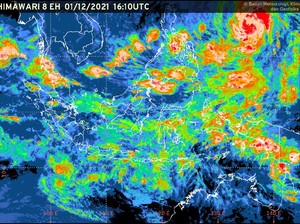 Siklon Tropis Teratai Terbentuk, Begini Dampaknya ke Wilayah Indonesia