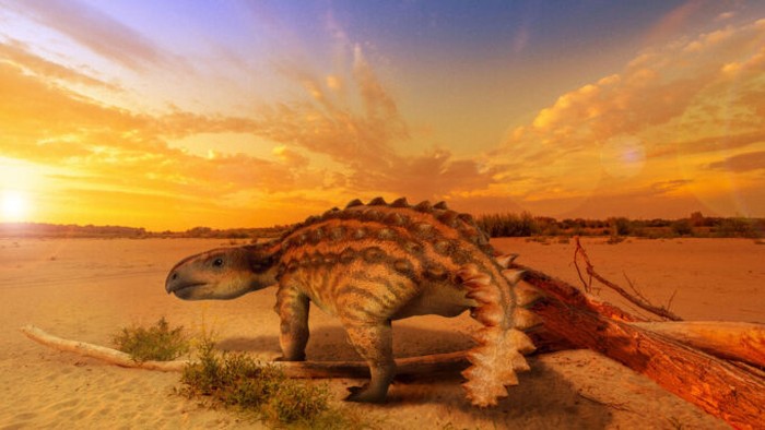 Temuan dinosaurus baru yang punya ekor mirip senjata suku Aztec.