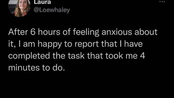 Tukang nunda kerjaan, acung jari! Foto: corporate_millennial_memes via Bored Panda