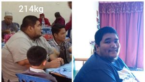 7 Foto Transformasi Pria Turun BB 115 Kg Usai Ditolak Kerja, Bikin Pangling