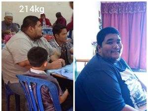 7 Foto Transformasi Pria Turun BB 115 Kg Usai Ditolak Kerja, Bikin Pangling