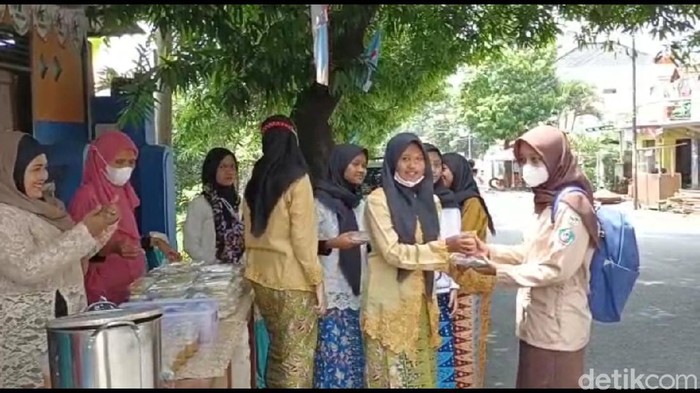 Aksi anak disabilitas di Majalengka.