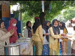 Melihat Aksi Anak-anak Disabilitas Majalengka Berbagi Kuliner Tradisional