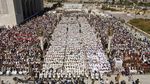 Saat Ribuan Pria di Yaman Ikut Nikah Massal yang Digelar Houthi