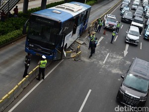 Pemprov DKI Evaluasi Direksi TransJ Usai 2 Kecelakaan dalam 2 Hari