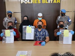 Carik di Blitar Gelapkan PBB Rp 91 Juta, Alasannya Tanah Bengkok Gagal Panen