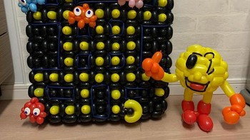 Game Pac-man. Foto: Instagram/balloonnaart