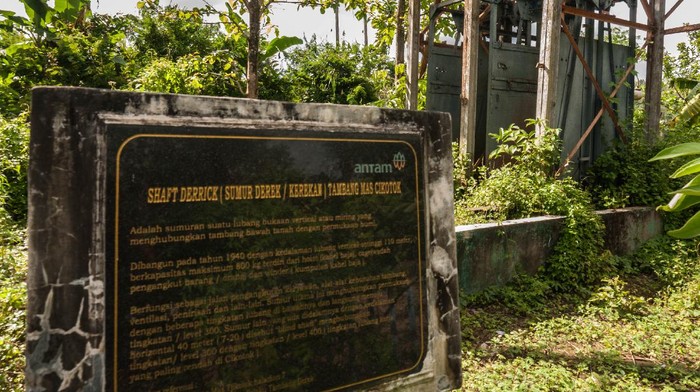 Bangunan cagar budaya di Banten ini merupakan tempat pengolahan tambang emas pertama di Indonesia. Pasalnya tempat ini dibangun pada zaman kolonial Belanda.