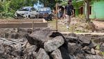 Buntut Konflik Pilkades, Jalan di Desa Pandeglang Diblokir Warga