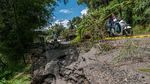Jalan Penghubung Banten-Jabar di Lebak Longsor