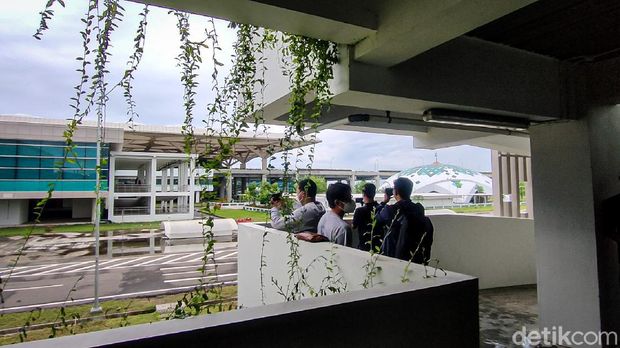 Lokasi pengambilan video pornografi ekshibisionis diduga Siskaeee di Bandara YIA Kulon Progo