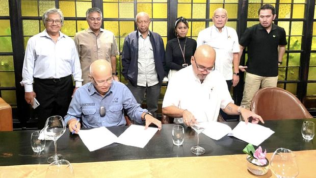 Melchor Group Tandatangani MoU Dengan Medco Group untuk Pengelolaan Hutan di Papua. (Tangkapan layar)