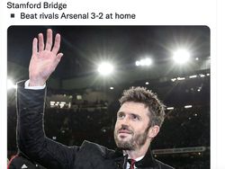 MU Tekuk Arsenal dan Michael Carrick Pergi, Ini Reaksi Netizen