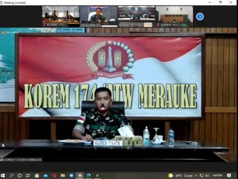 Panglima TNI Jenderal Andika Perkasa marahi Kepala Staf Korem (Kasrem) 174/ ATW Merauke Kolonel Arh Hamim Tohari