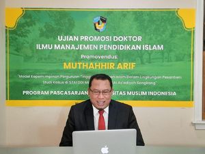 Pembina Pesantren Pertama di Amerika Asal Indonesia Raih Doktor Cumlaude