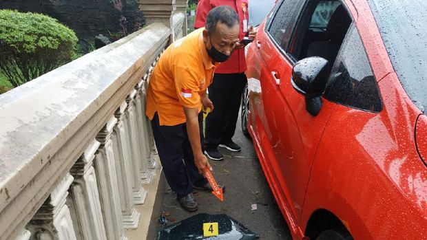 Penangkapan pelaku pecah kaca nasabah bank