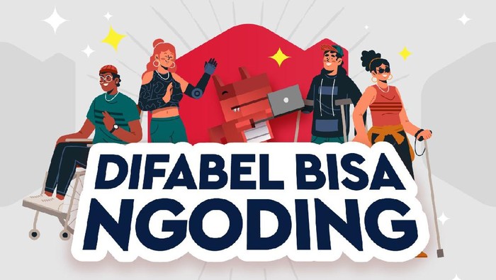 Skilvul membuat program Difabel Bisa Ngoding, termasuk beasiswa bootcamp coding untuk difabel di Indonesia.