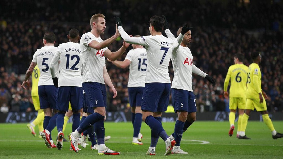 Tottenham Hotspur menang 2-0 atas Brentford dalam lanjutan Premier League (Foto: AP/Ian Walton)