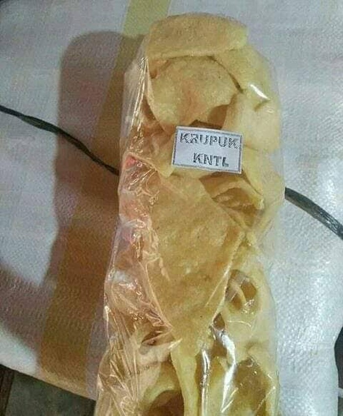 10 Merek Makanan Ini Bikin Geleng Kepala, Ada Kerupuk Merek KNTL 10 Merek Makanan Ini Bikin Geleng Kepala, Ada Kerupuk Merek KNTL