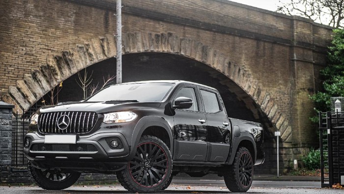 Mercedes-Benz X Class dimodifikasi dan diberi nama Dark Destroyer
