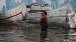 Parah, Kampung Japat Ancol Terendam Banjir Rob Hingga Semeter