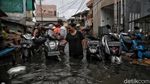 Parah, Kampung Japat Ancol Terendam Banjir Rob Hingga Semeter