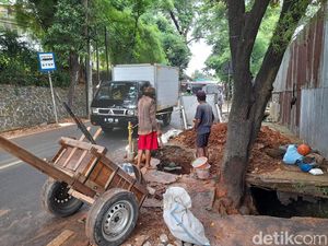 detikcom Do Your Magic: Sumur Resapan Juga Dibikin di Jl Agraria, Jaksel